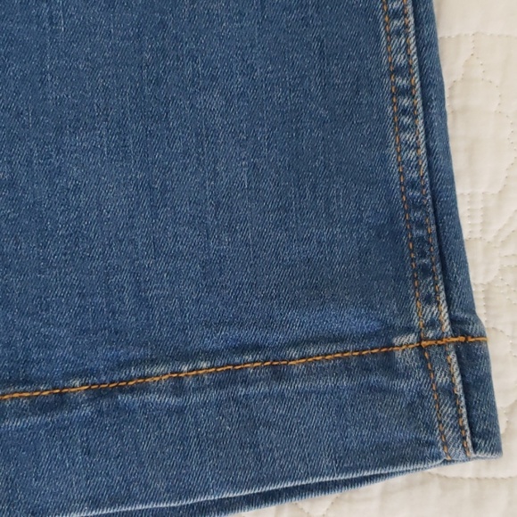 Anthropologie Jean skirt 10 - Picture 3 of 11